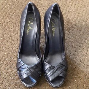 Cole Haan Womens Open Toe Pump